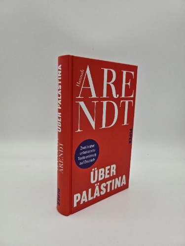 Buchcover und Innenansicht für das Buch: Über Palästina