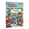 Buchcover und Innenansicht für das Buch: Mortadelo y Filemon: Gasolina... la ruina!