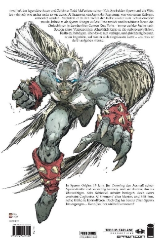 Buchcover und Innenansicht für das Buch: Spawn Origins Collection Bd. 19