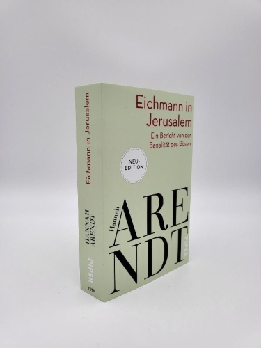 Buchcover und Innenansicht für das Buch: Eichmann in Jerusalem