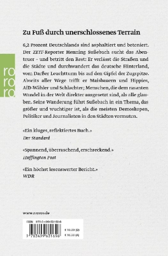 Buchcover und Innenansicht für das Buch: Deutschland ab vom Wege