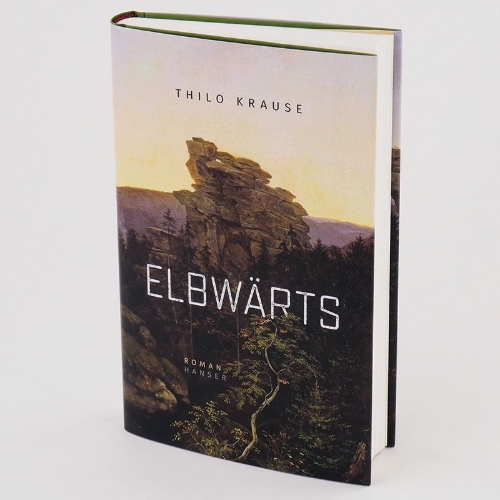 Buchcover und Innenansicht für das Buch: Elbwärts