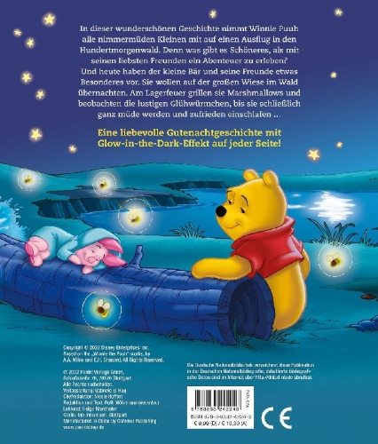 Buchcover und Innenansicht für das Buch: Disney Winnie Puuh: Gute Nacht, Winnie Puuh!