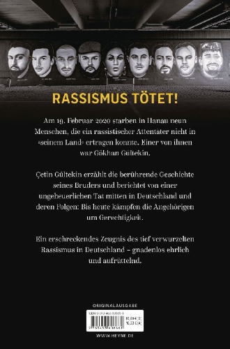 Buchcover und Innenansicht für das Buch: Geboren, aufgewachsen und ermordet in Deutschland