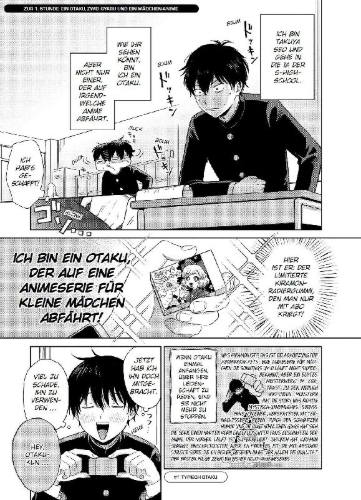 Buchcover und Innenansicht für das Buch: Gibt's denn keine Gyaru, die nett zu Otaku sind?! 01
