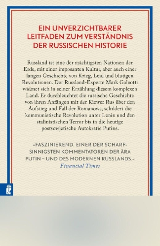 Buchcover und Innenansicht für das Buch: A Short History Of Russia