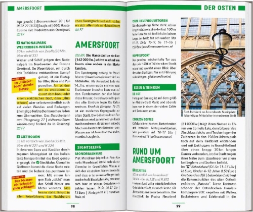 Buchcover und Innenansicht für das Buch: MARCO POLO Reiseführer Niederlande