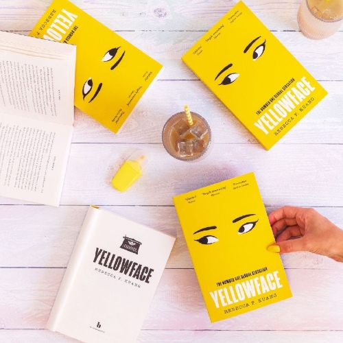 Buchcover und Innenansicht für das Buch: Yellowface