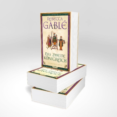 Buchcover und Innenansicht für das Buch: Das zweite Königreich