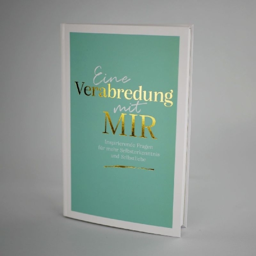 Buchcover und Innenansicht für das Buch: Eine Verabredung mit mir