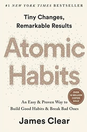Buchcover und Innenansicht für das Buch: Atomic Habits