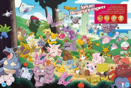 Buchcover und Innenansicht für das Buch: Pokémon: Wo ist Evoli?