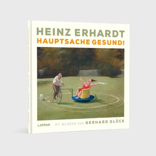 Buchcover und Innenansicht für das Buch: Heinz Erhardt: Hauptsache gesund!