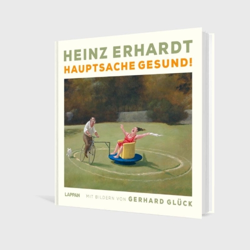 Buchcover und Innenansicht für das Buch: Heinz Erhardt: Hauptsache gesund!