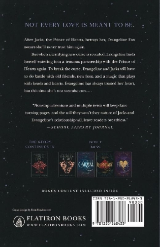 Buchcover und Innenansicht für das Buch: The Ballad of Never After