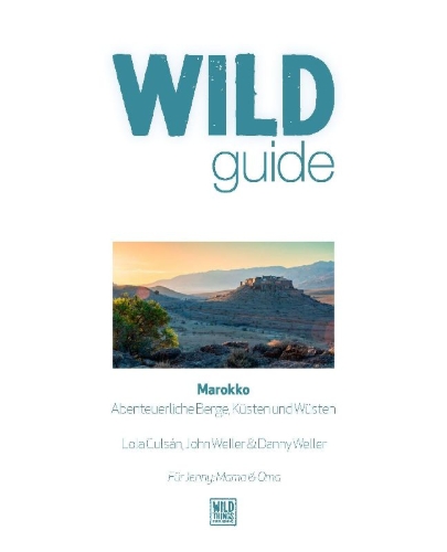 Buchcover und Innenansicht für das Buch: Wild Guide Marokko