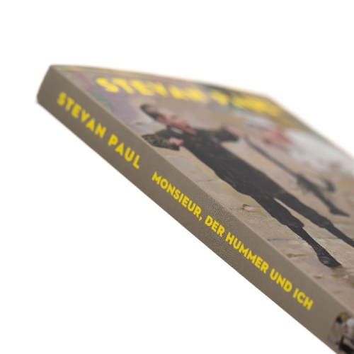 Buchcover und Innenansicht für das Buch: Monsieur, der Hummer und ich