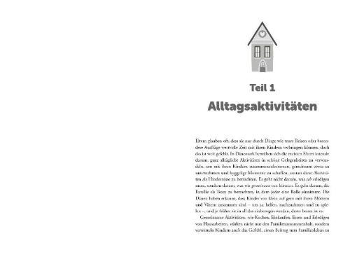 Buchcover und Innenansicht für das Buch: Das dänische Glücks-Prinzip für Familien