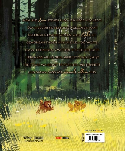 Buchcover und Innenansicht für das Buch: US-Star Wars: Someone who loves you
