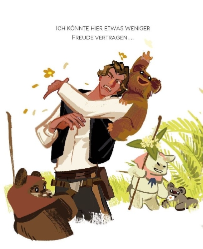 Buchcover und Innenansicht für das Buch: US-Star Wars: Someone who loves you
