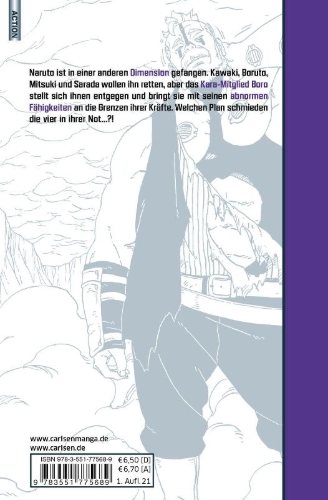 Buchcover und Innenansicht für das Buch: Boruto: Naruto next Generations