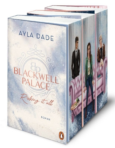 Buchcover und Innenansicht für das Buch: Blackwell Palace. Wanting it all