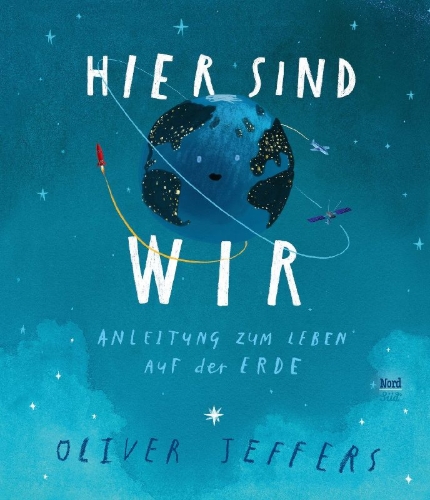 Buchcover und Innenansicht für das Buch: Here We Are