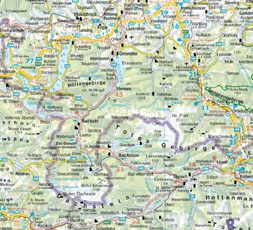 Buchcover und Innenansicht für das Buch: Salzkammergut Ost