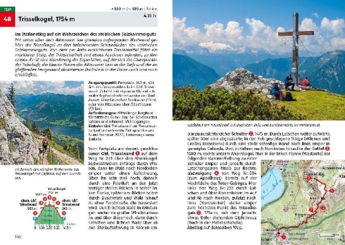 Buchcover und Innenansicht für das Buch: Salzkammergut Ost