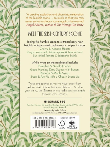 Buchcover und Innenansicht für das Buch: Little Book of Scones