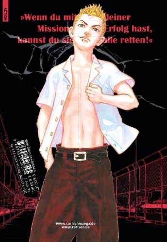 Buchcover und Innenansicht für das Buch: Tokyo Revengers