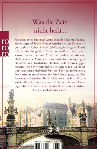 Buchcover und Innenansicht für das Buch: Die Ärztin: Stürme des Lebens