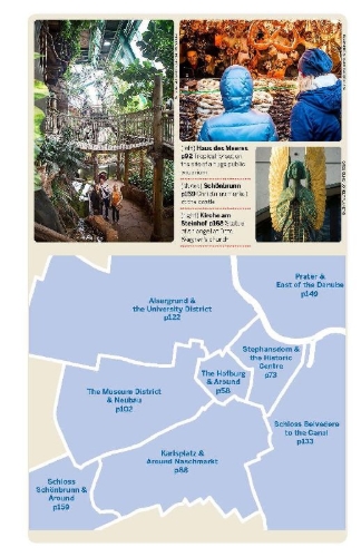 Buchcover und Innenansicht für das Buch: Lonely Planet Vienna