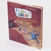 Buchcover und Innenansicht für das Buch: Familjen Knyckertz och Ismans hemlighet