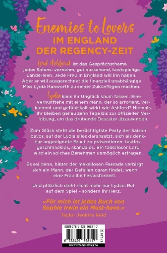 Buchcover und Innenansicht für das Buch: How to Lose a Lord in 10 Days
