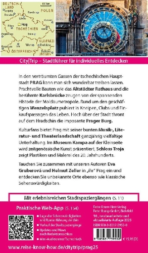 Buchcover und Innenansicht für das Buch: Reise Know-How CityTrip Prag