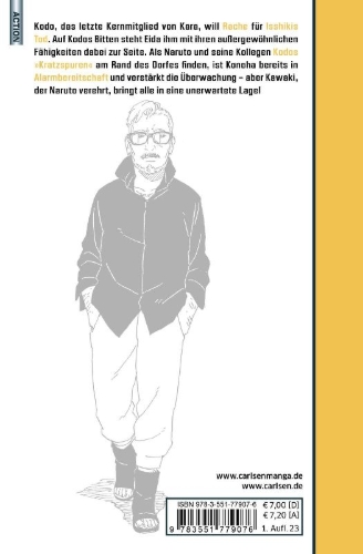 Buchcover und Innenansicht für das Buch: Boruto: Naruto next Generations