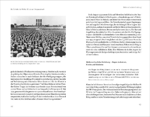 Buchcover und Innenansicht für das Buch: Die Waffen-SS