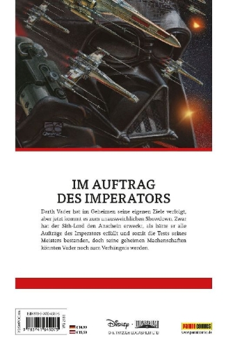 Buchcover und Innenansicht für das Buch: Star Wars Darth Vader #20-#25