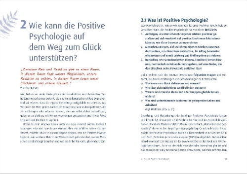 Buchcover und Innenansicht für das Buch: Glücklich in der Kita?!