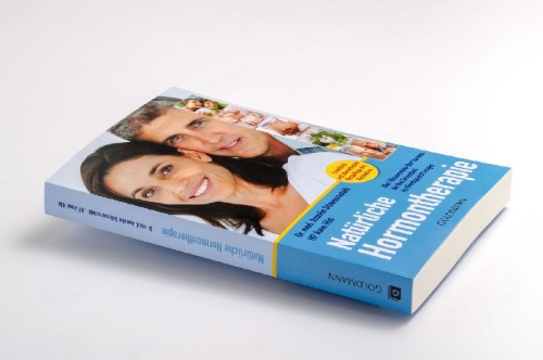 Buchcover und Innenansicht für das Buch: Natürliche Hormontherapie