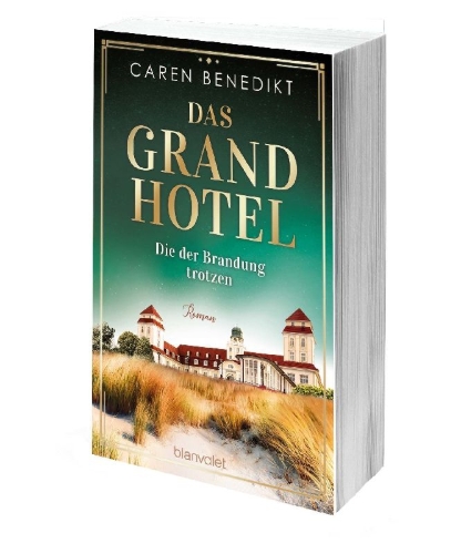 Buchcover und Innenansicht für das Buch: Das Grand Hotel - Die der Brandung trotzen