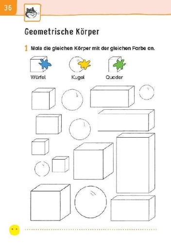 Buchcover und Innenansicht für das Buch: Übungsheft Mathematik - 2. Klasse