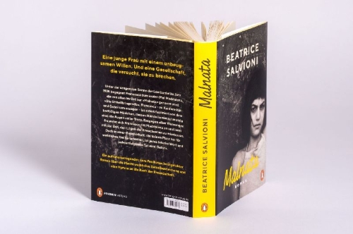 Buchcover und Innenansicht für das Buch: La Malnata