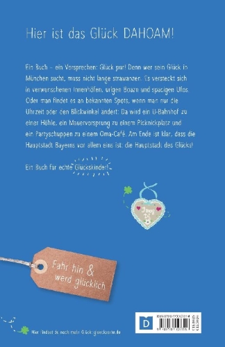 Buchcover und Innenansicht für das Buch: Glücksorte in München