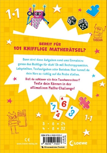 Buchcover und Innenansicht für das Buch: Time Tables Games for Clever Kids