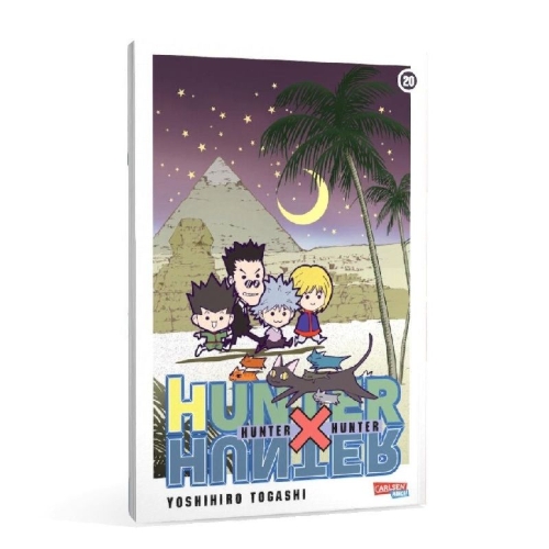 Buchcover und Innenansicht für das Buch: Hunter X Hunter