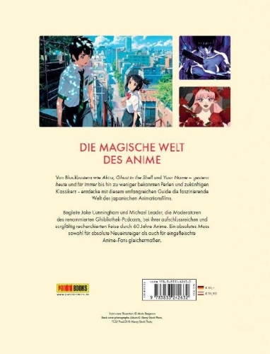 Buchcover und Innenansicht für das Buch: Die Anime-Bibliothek
