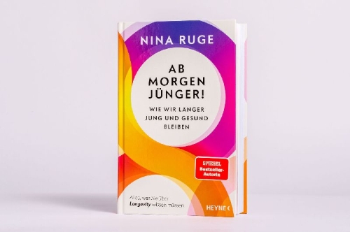 Buchcover und Innenansicht für das Buch: Ab morgen jünger!