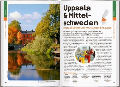 Buchcover und Innenansicht für das Buch: LONELY PLANET Reiseführer Schweden